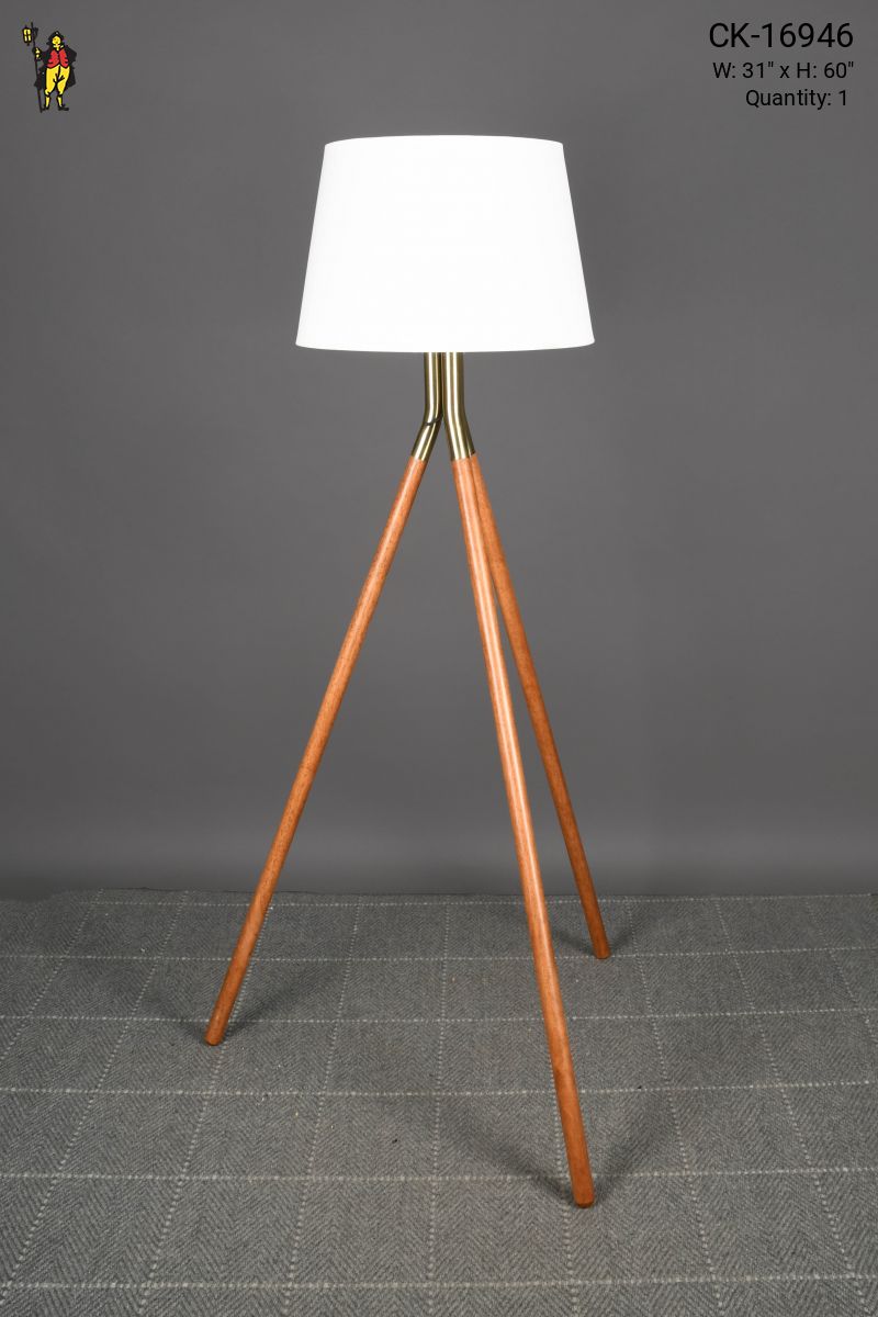 Brass tripod floor lamp 2025