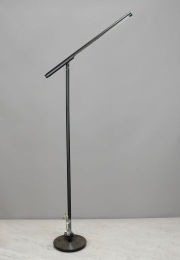 Adjustable Black LED Floor Lamp