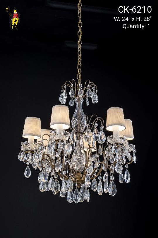 Victorian Crystal Chandelier