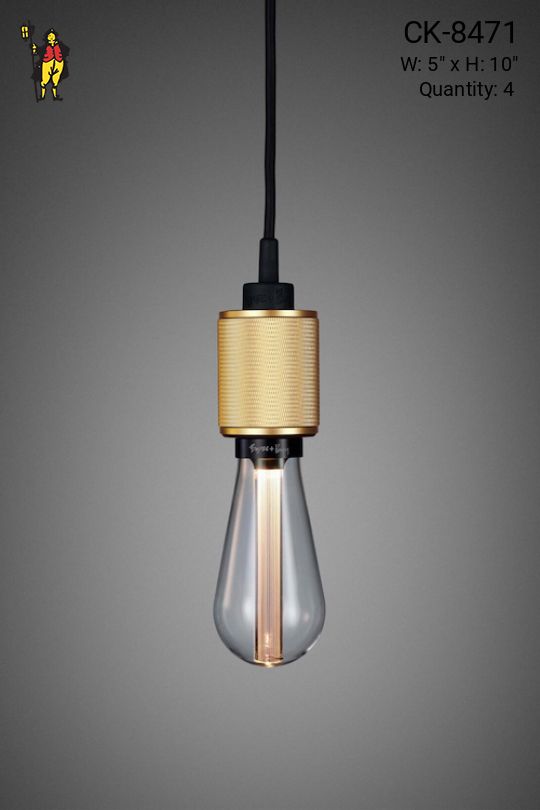 Heavy Metal/Brass LED Pendant Light
