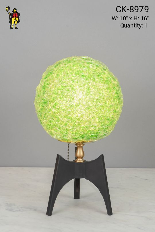 Green Globe Table Lamp