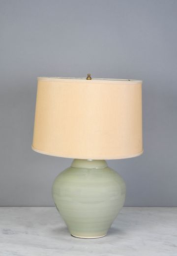 Green Ceramic Table Lamp